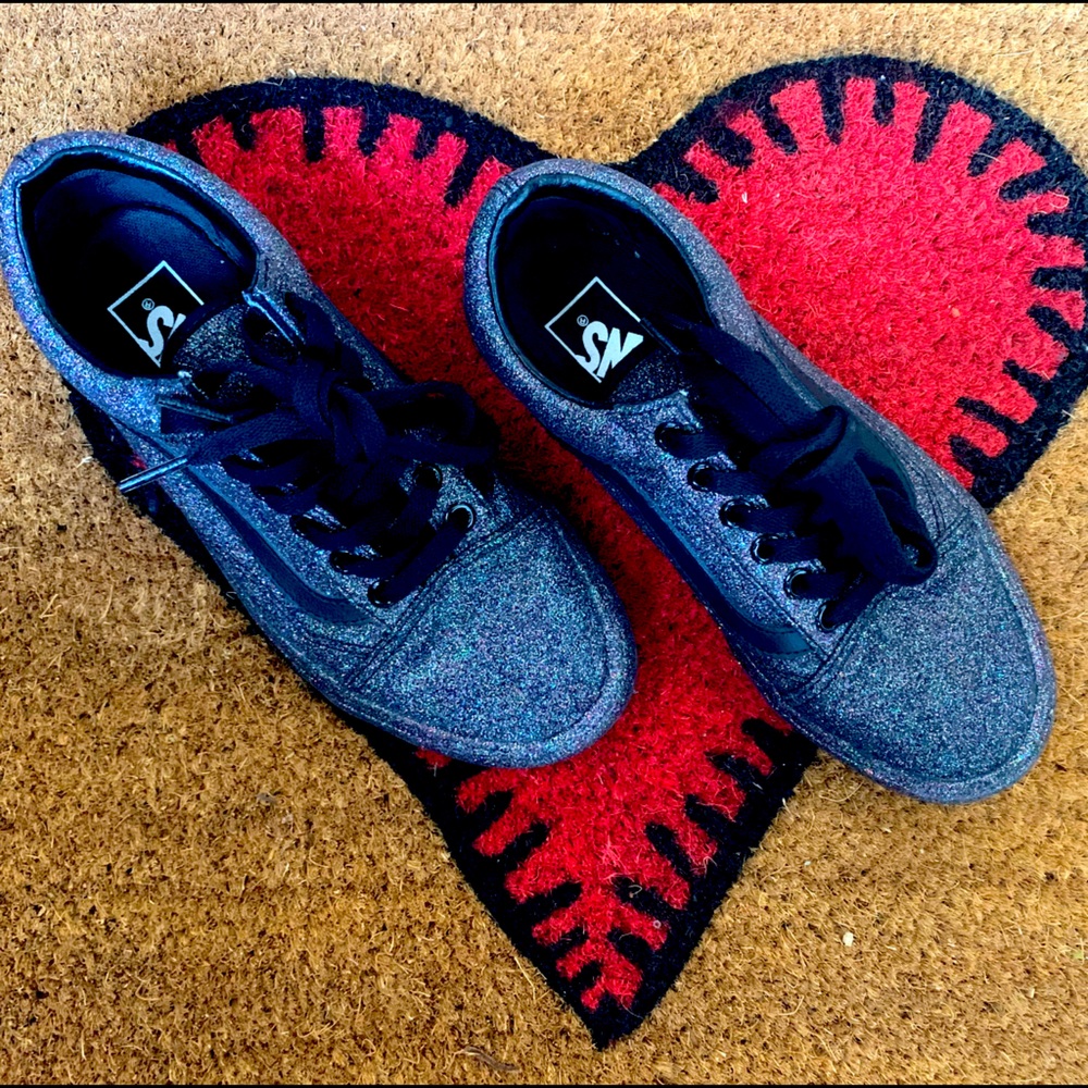Vans girl/ teenager Glitter shoes